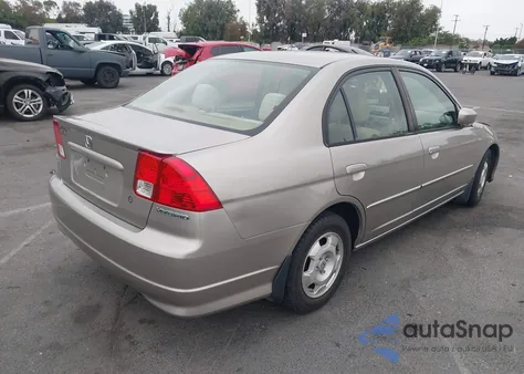 2005 Honda Civic Hybrid из США, поврежденный, VIN JHMES966X5S025904